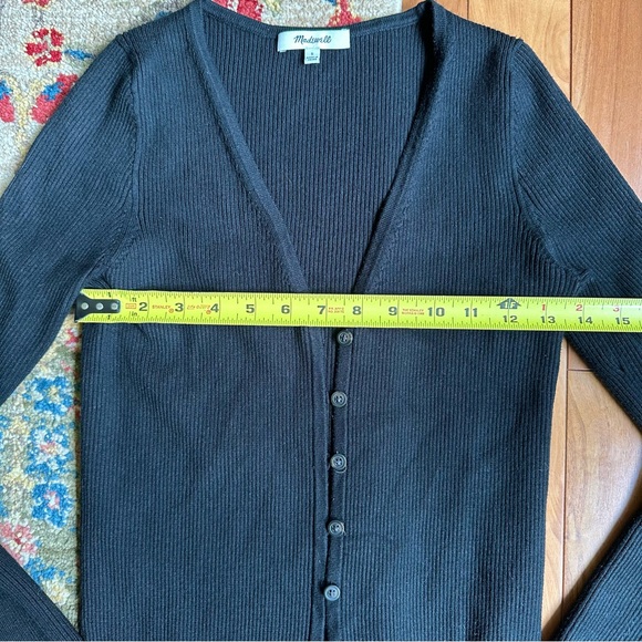Madewell Carmen Crop Cardigan Sweater - Picture 8 of 9